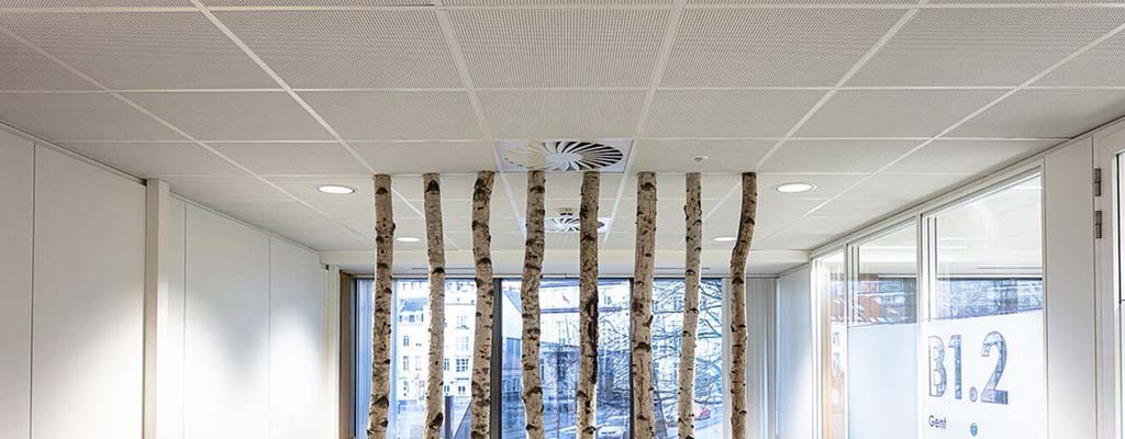 Lydd&aelig;mpende loftplader fra Knauf Danoline
