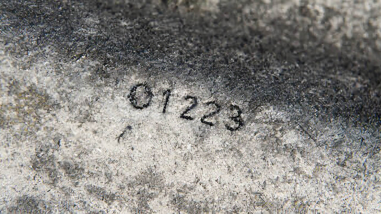 Identifikation af asbesttag