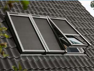 Velux solgardin til vippevindue