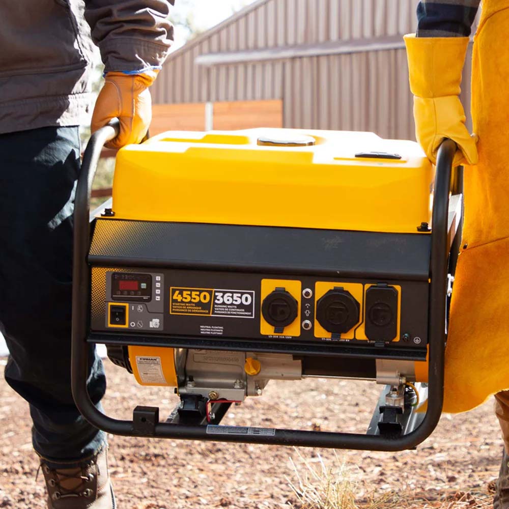 B&aelig;re p&aring; en benzin generator