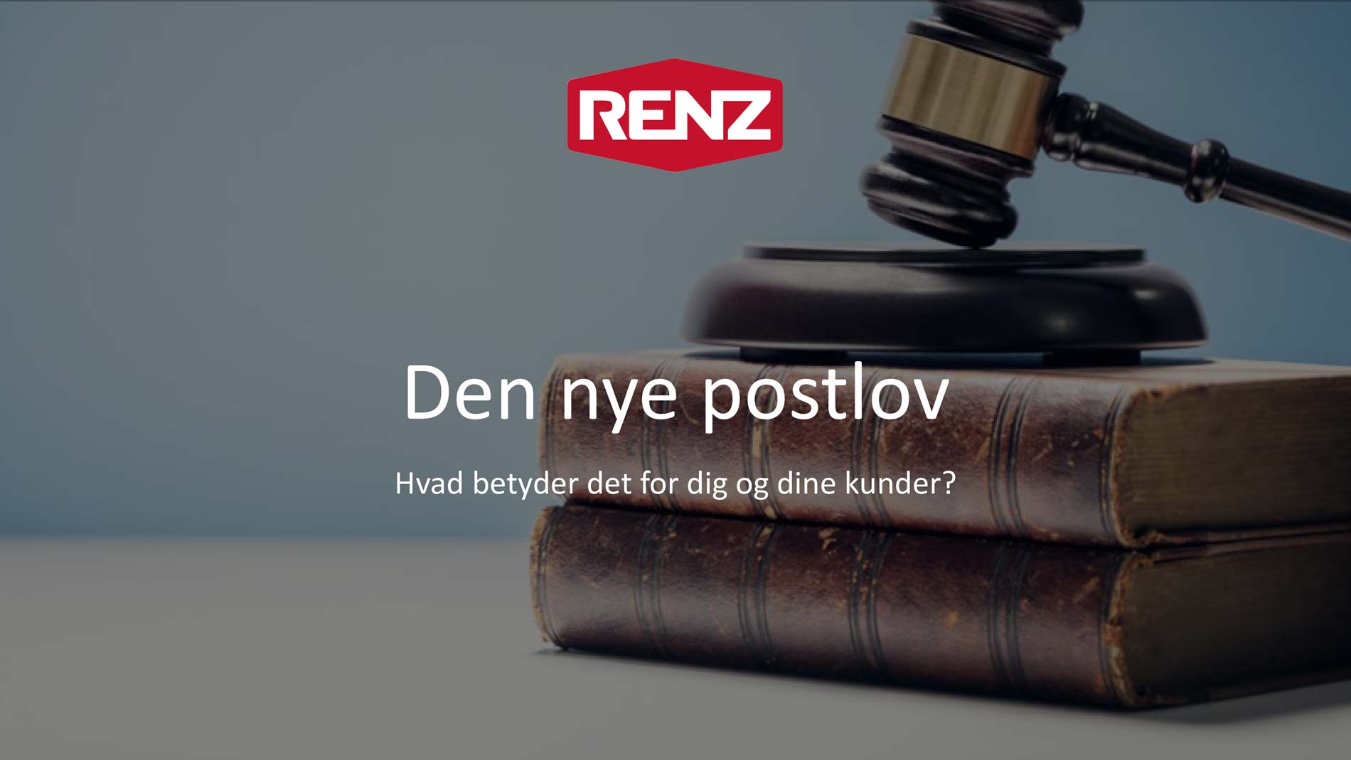 Renz Postkasseanl&aelig;g til den nye postlov i 2024