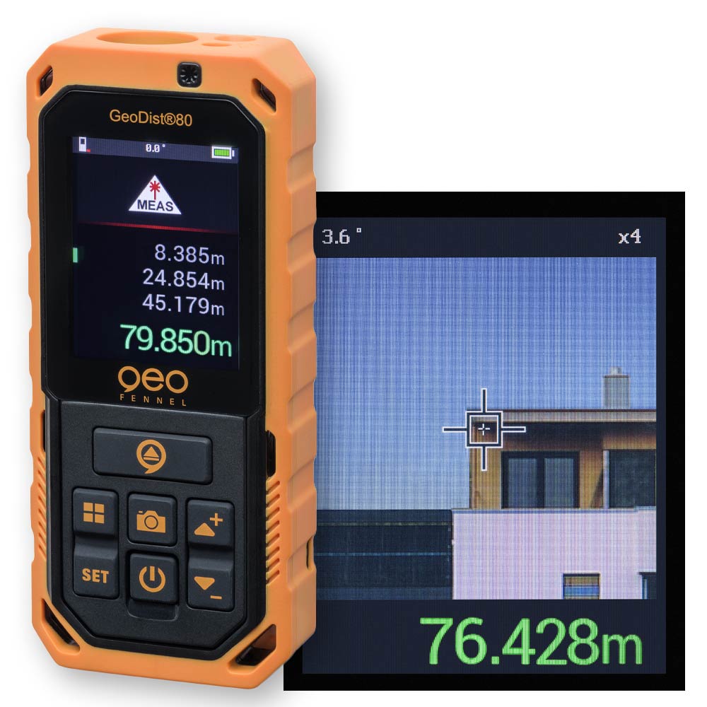 GeoDist 80 gr&oslash;n laser afstandsm&aring;ler