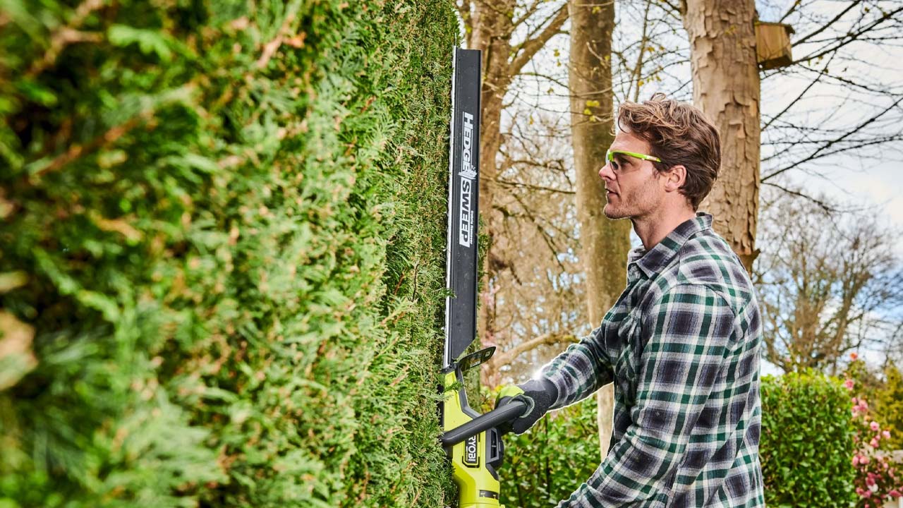 Ryobi Max Power h&aelig;kkeklipper