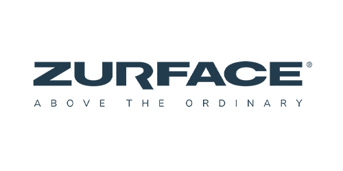 Zurface skærver, sten og grus logo