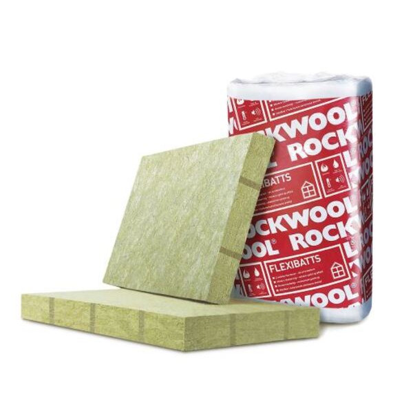 Rockwool Flexibatts 37 - 145mm - Rulleisolering & Formstykker - Bygma