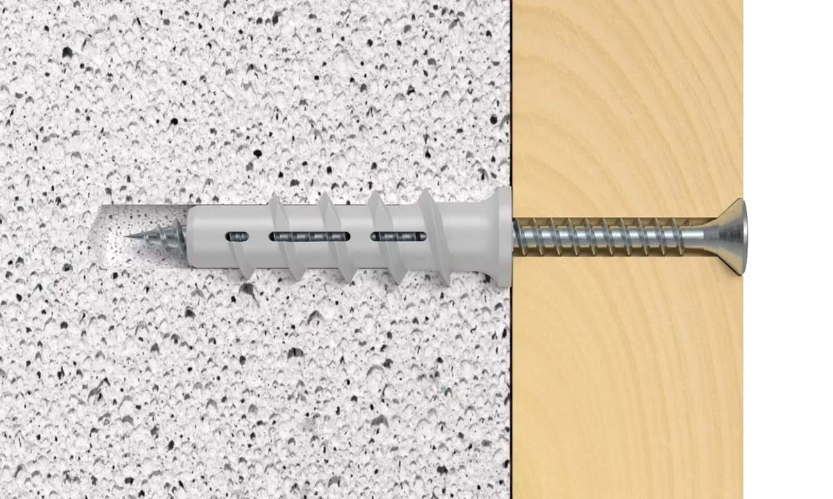 Rawplugs til gasbeton