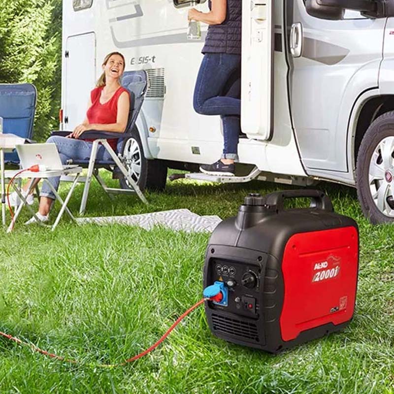 Str&oslash;m generator og inverter til benzin eller diesel