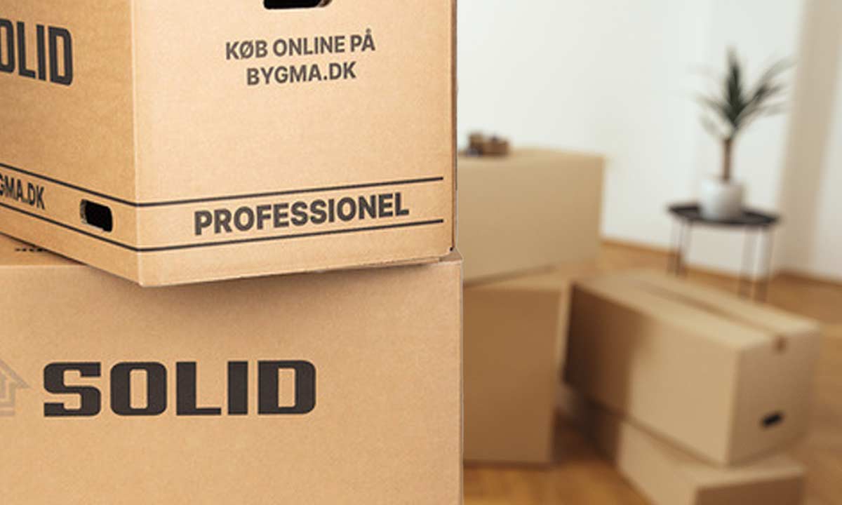 Flytterkasser fra Bygma