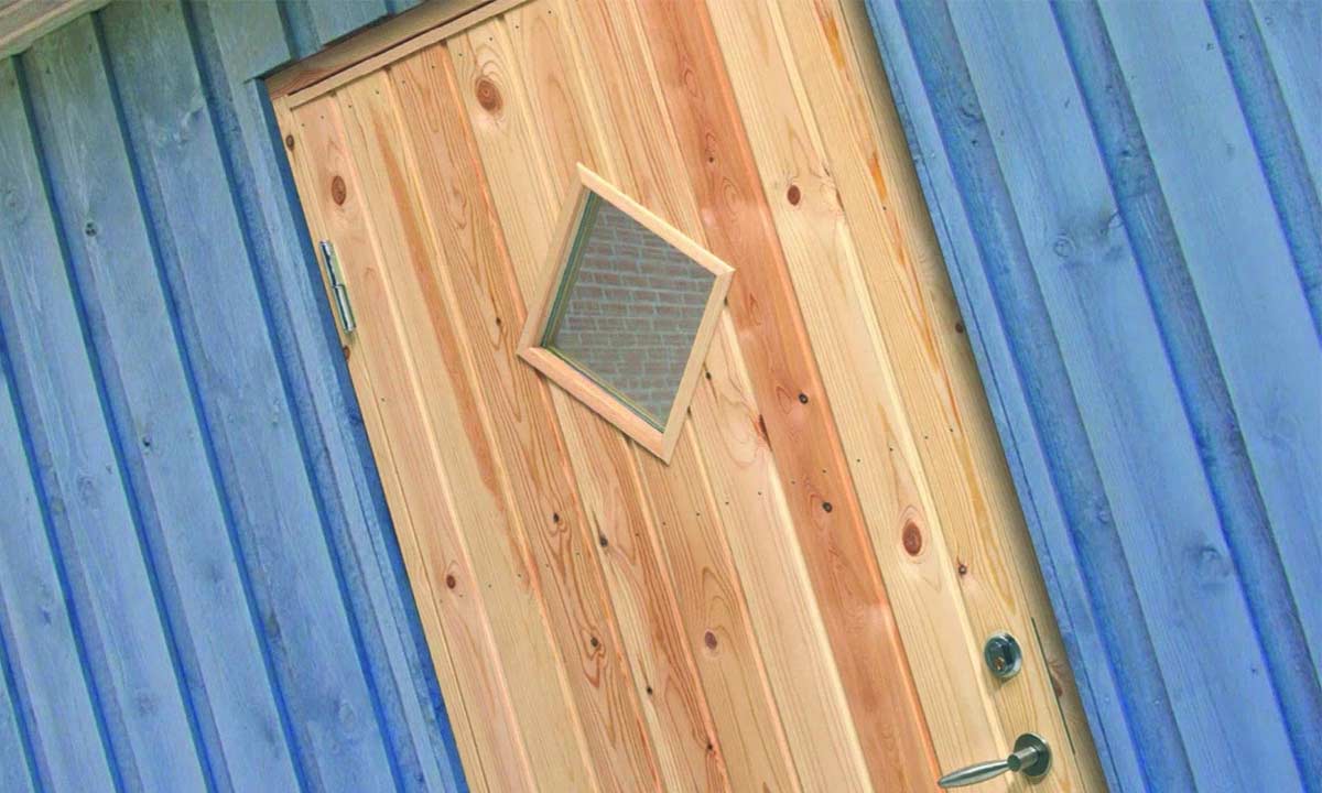Swedoor udhused&oslash;re hos Bygma