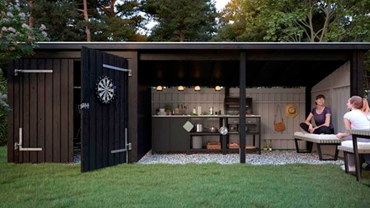 Bygma drivehuse og redskabskure