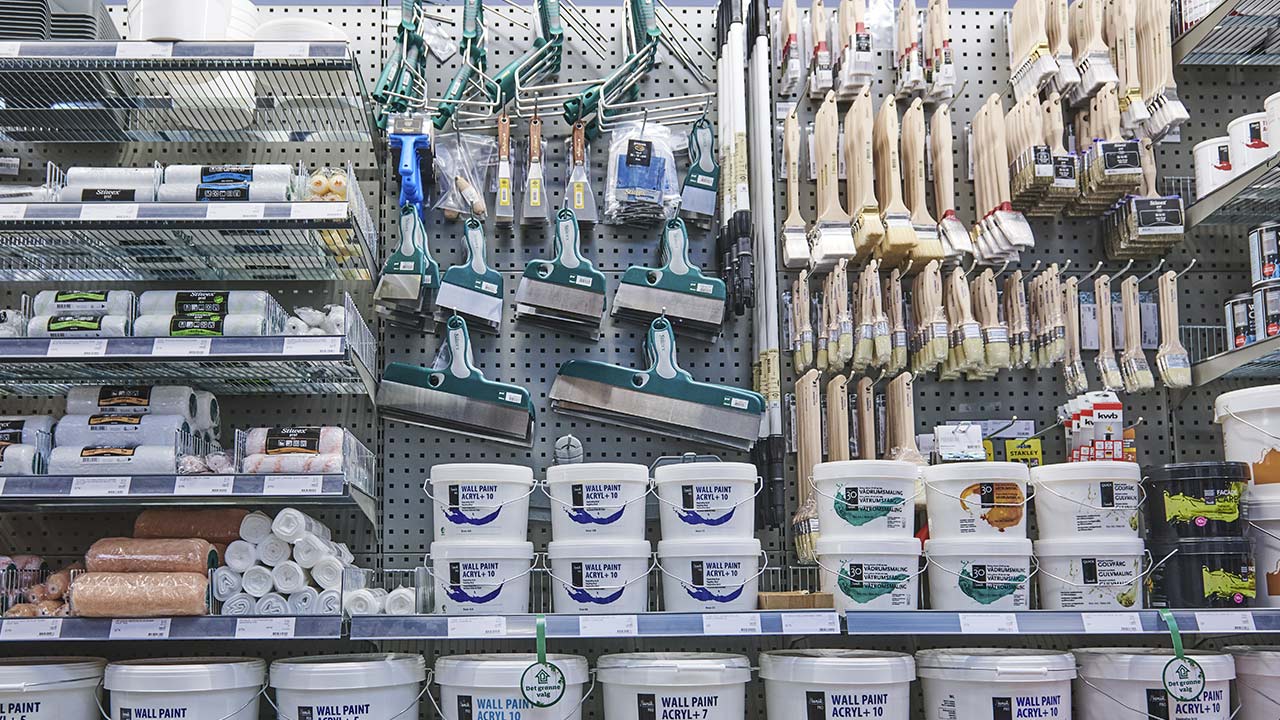 Indendørs maling fra Yunik i Bygma