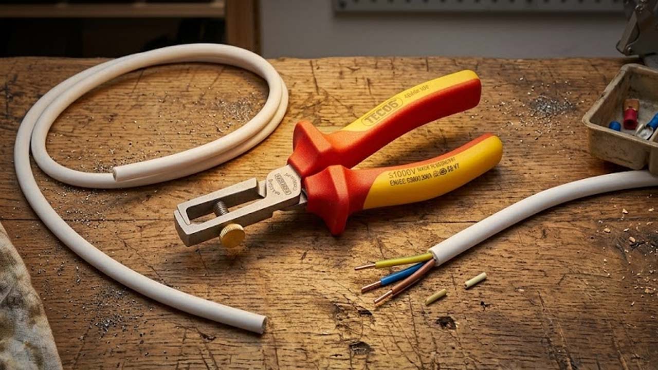 Afisoleringstang til elektriske ledninger og kabler