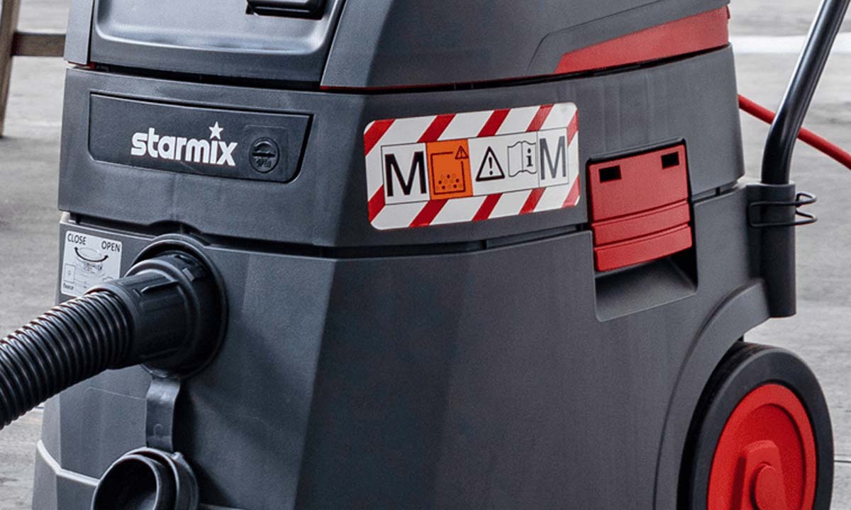 Starmix støvsuger til byggestøv