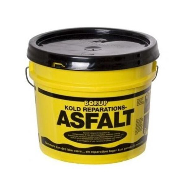 Borup Reparationsasfalt - 20kg - Asfalt - Bygma